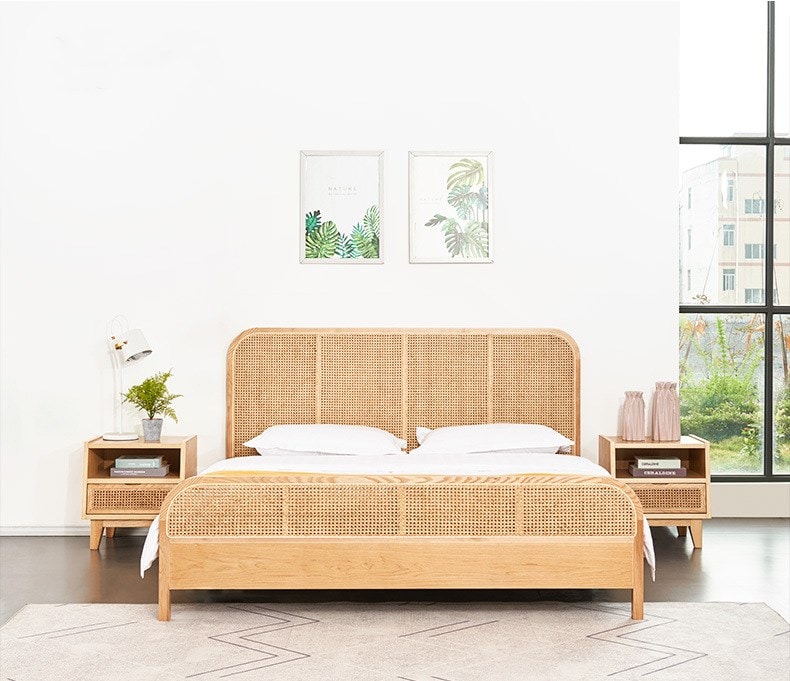 Rattan Bed 01021 6