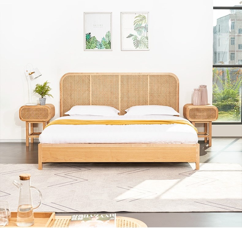 Rattan Bed 01021 7