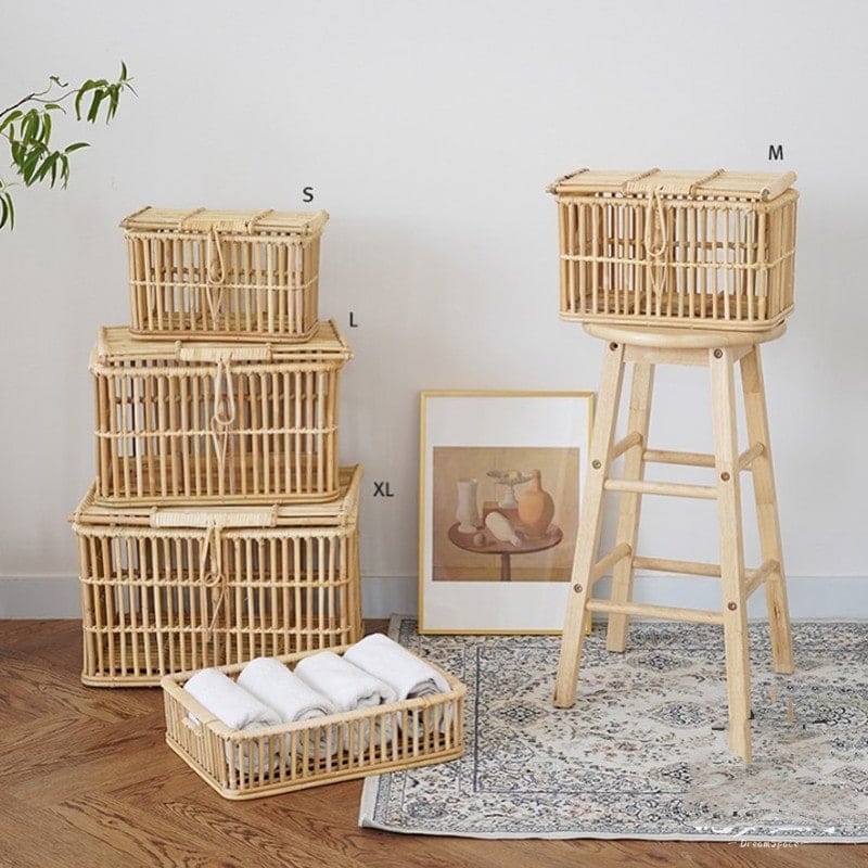 Rattan basket