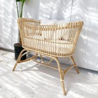 Rattan Crib