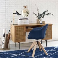 Rattan Desk