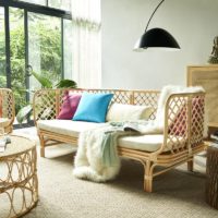 Rattan Sofa