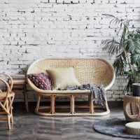 Rattan Sofa